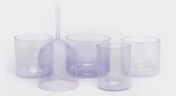 Violet Indium Flame Singing Bowls